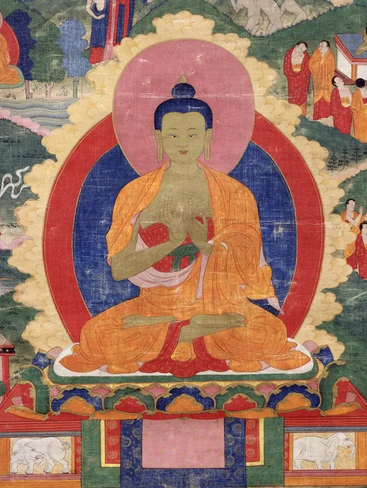 Bouddha Shakyamuni (thangka)