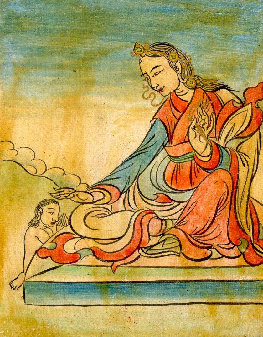 Yéshé Tsogyal (thangka)